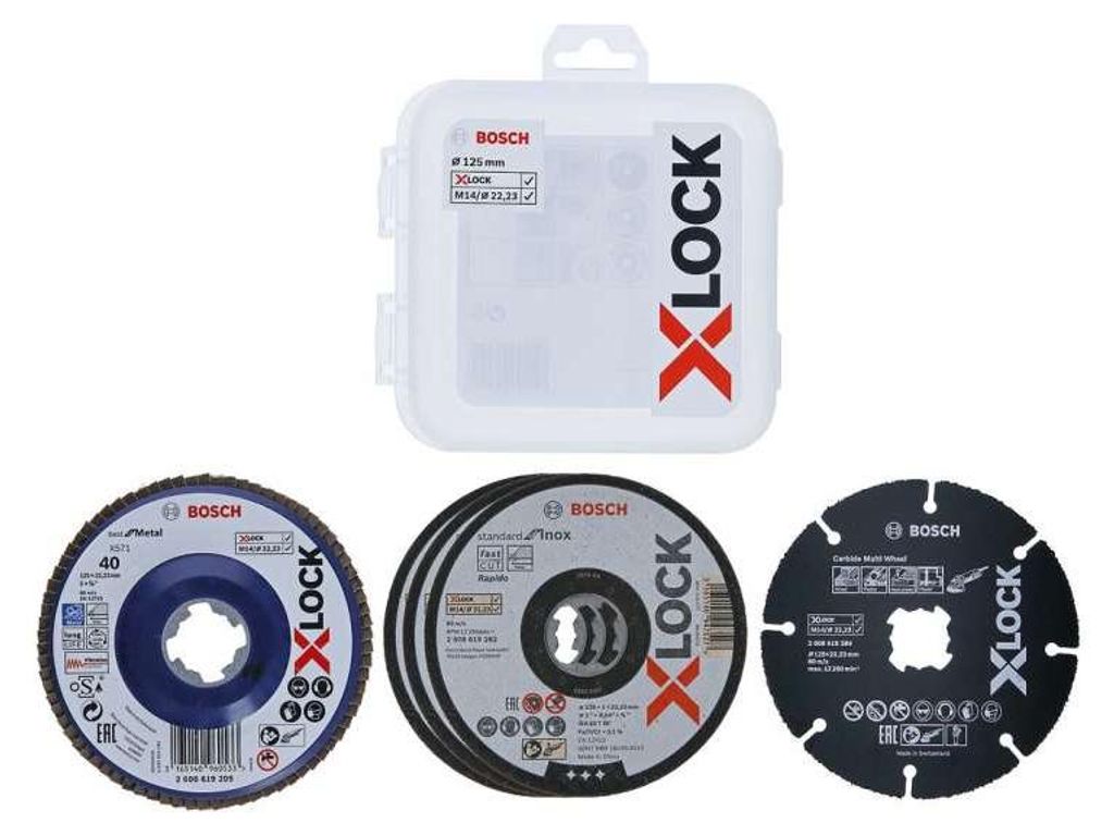 Coffret de disques et plateau à lamelles BOSCH Professional Image du produit 