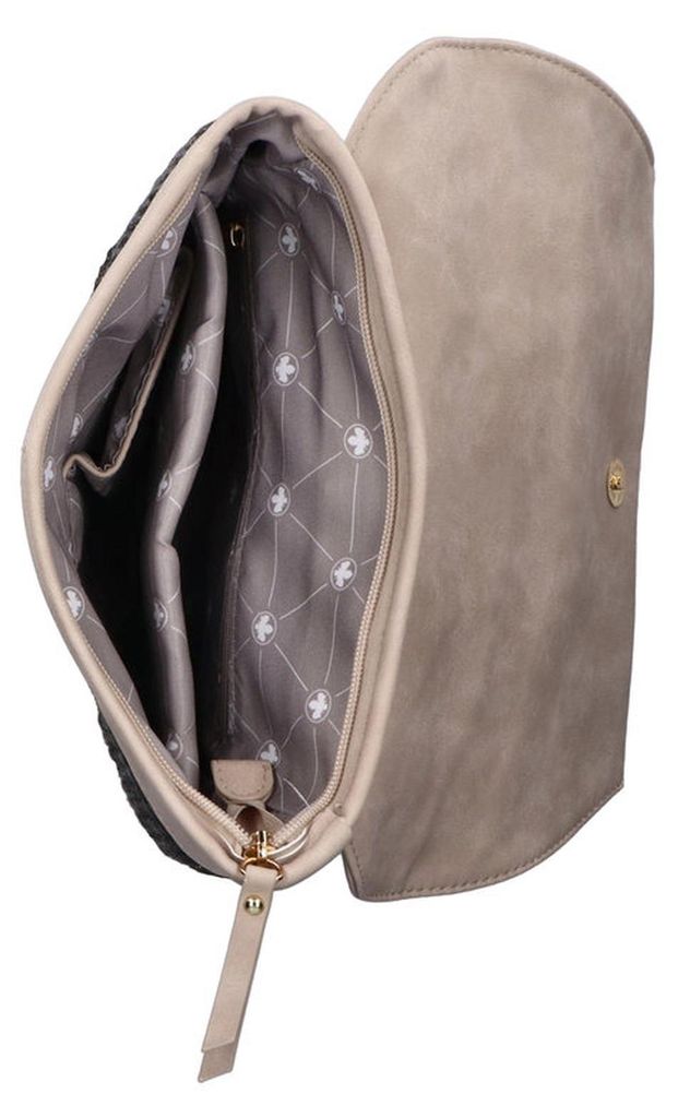 Rieker Damen Rucksack gemusterter Cityrucksack mit Überschlag H1386, Farbe:Mehrfarbig