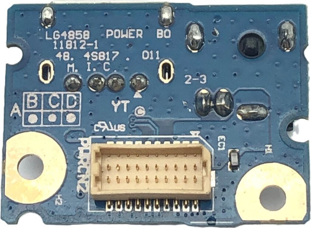 DC Jack Board Netzteilbuchse Strombuchse kompatibel 48.4SG20.011 , 11812-1