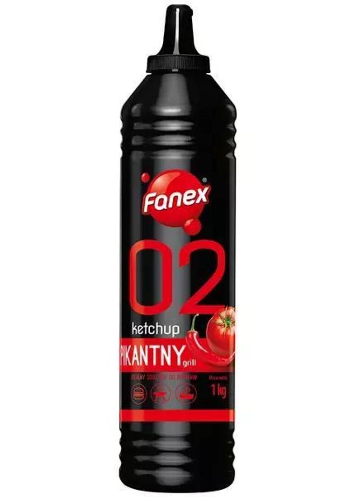 Fanex Scharfer Grillketchup 1kg Produktbild 