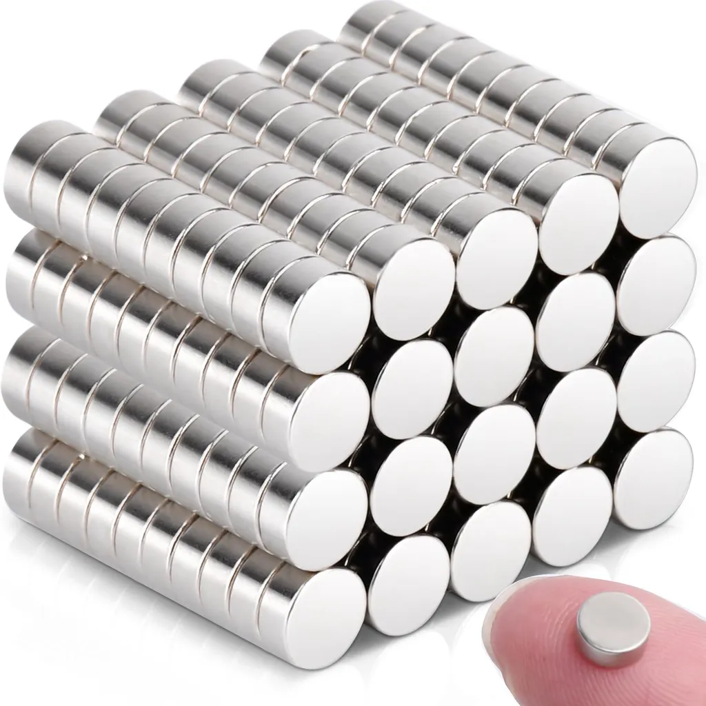 Aimants en néodyme ronds 5x2 mm lot de 200 pièces mini aimants puissants