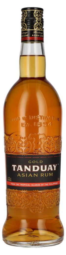 Tanduay Asian Rum Gold 40% Vol. 0,7l Produktbild 