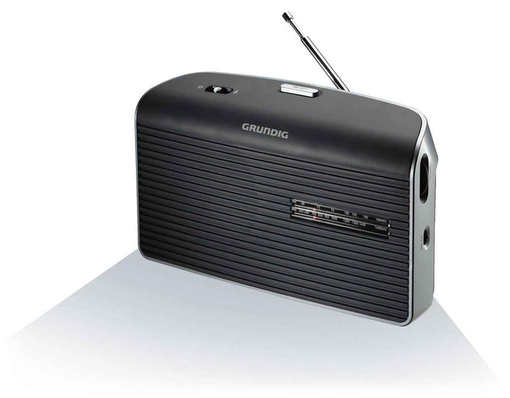 Grundig Music 60, Tragbar, FM, MW, 0,5 W, 3,5 mm, Grau, 1,5 Produktbild 