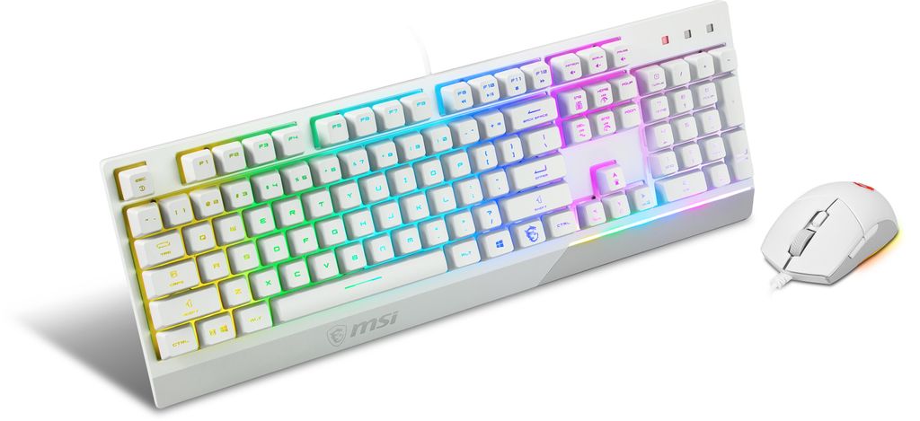 MSI S11-04DE305-CLA Tas MSI Vigor GK-30 Combo White Gaming Immagine del prodotto 