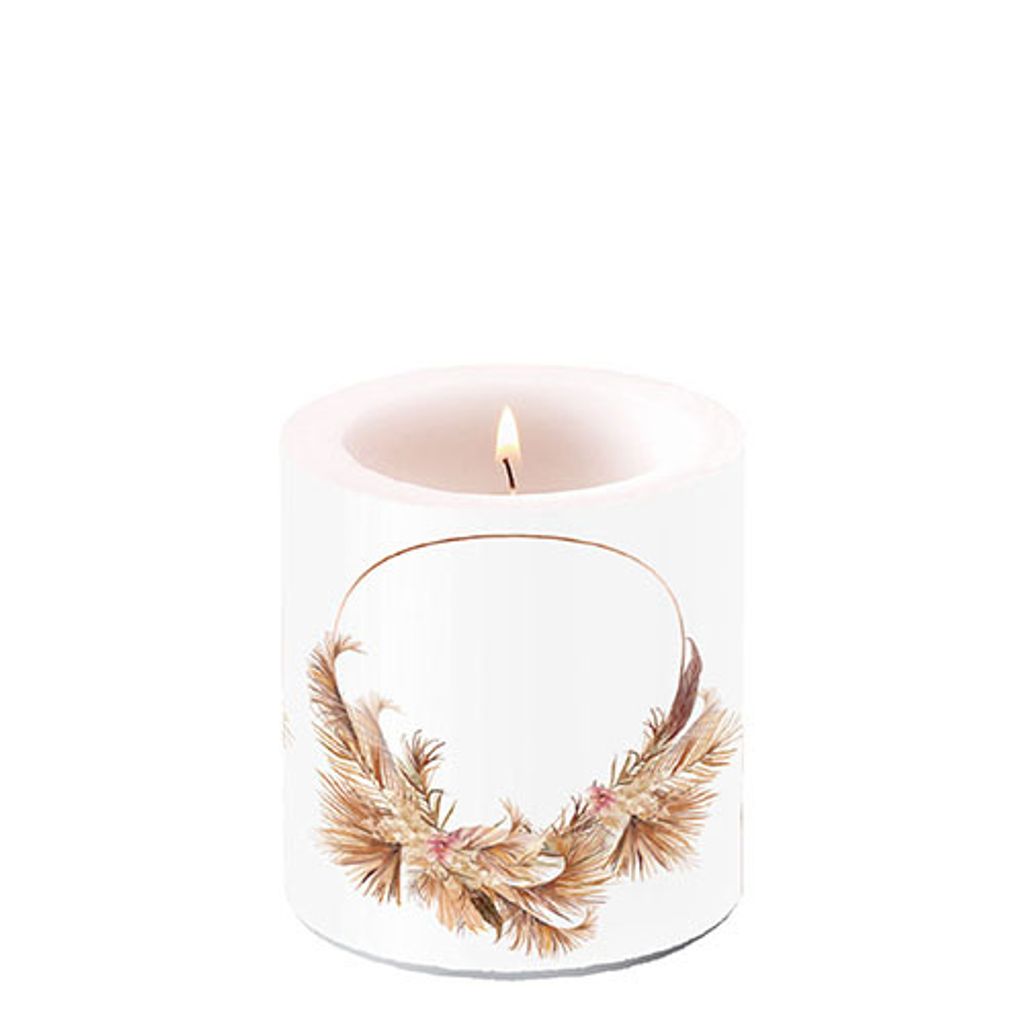 Ambiente Kerze klein Potpourri Ring Ø7,5xh8cm Paraffinwachs