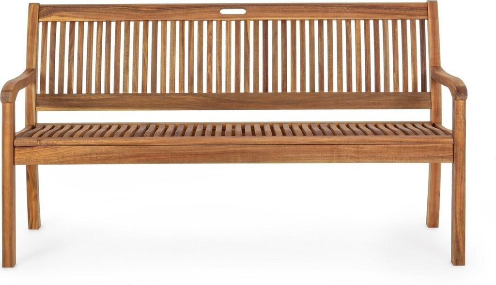 Bank Noemi 158 x 60 x 88 cm Akazienholz Natur