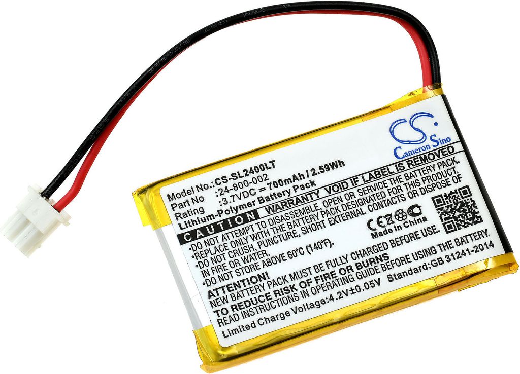 Akku für Solar LED Lampe SL-24000