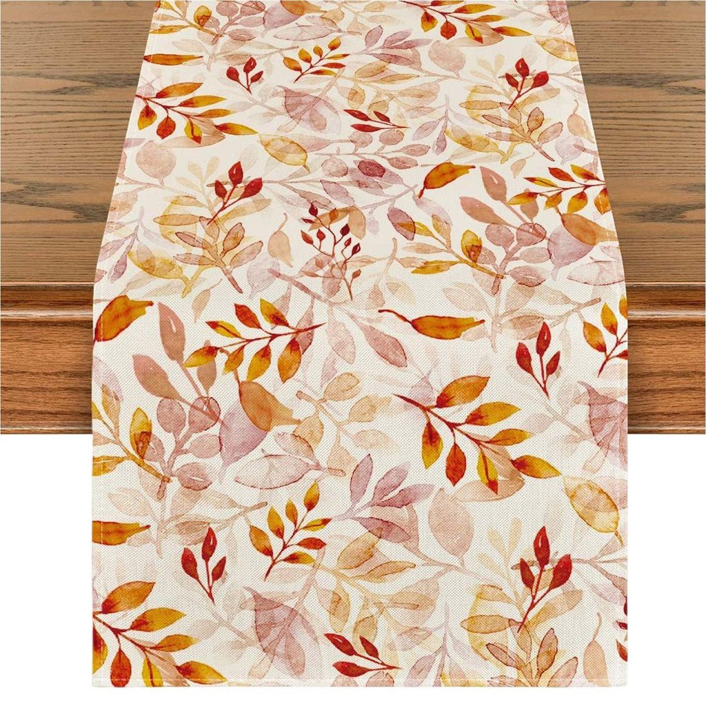 Herbst Tischläufer 33 x 183cm, Herbst Dekoration Produktbild 