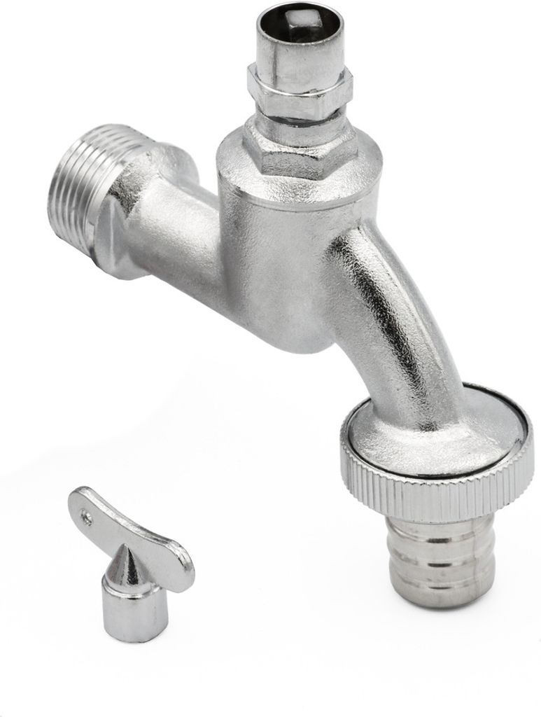 Ventilauslaufhahn 3/4" Anschluss x 1" Abgang mit 20mm Produktbild 