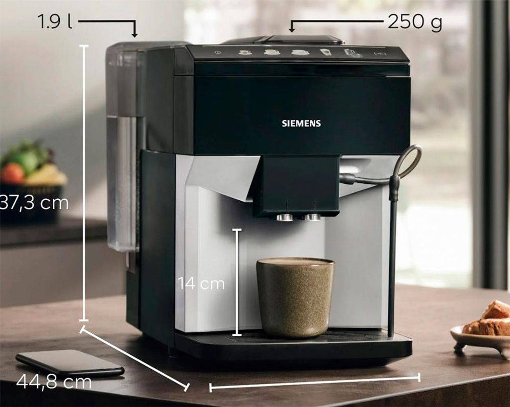 Siemens EQ.500 TP511R01, Espressomaschine, 1,9 l, Produktbild 