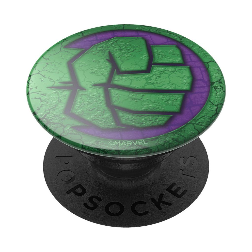 PopSockets | PopGrip | Ausziehbarer Sockel und Griff für Smartphones und Tablets | Fingerhalter Hulk Icon