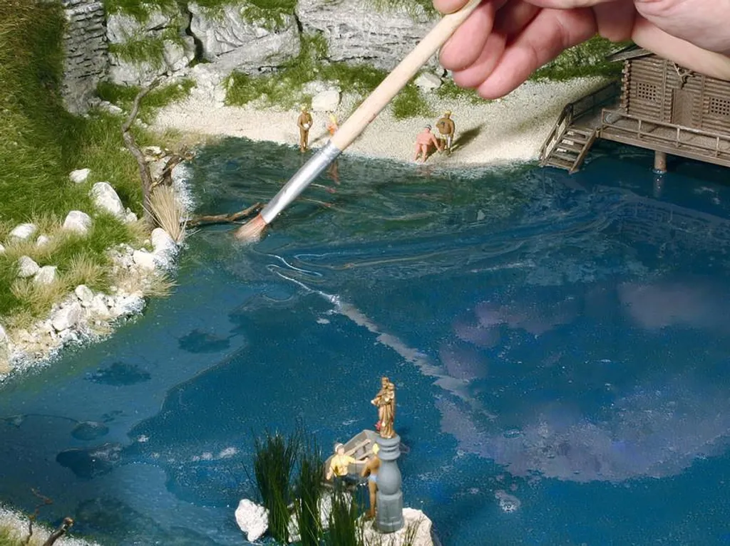 Eau Artificielle Transparente NOCH 60870 pour Décors de Modélisme HO