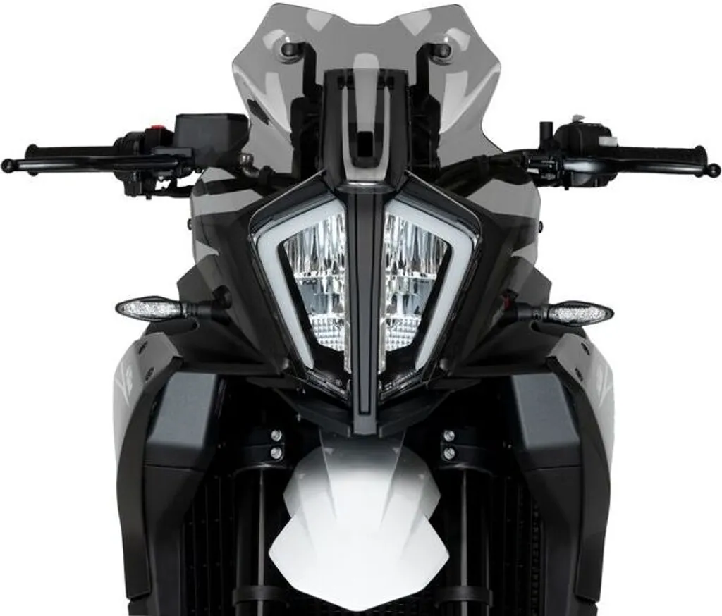 Bulle Sport PUIG 21868H pour KTM 890 SMT - Visière fumée haute qualité