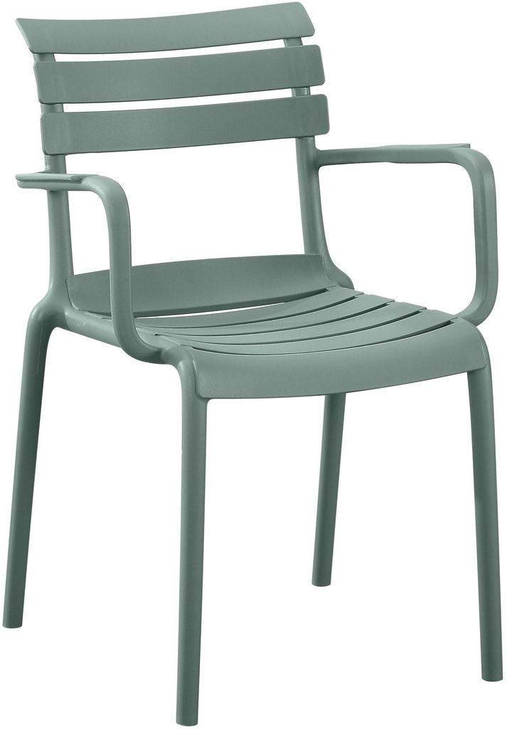 CLP Gartenstuhl Joliya stapelbar mit Armlehnen wetterfest Produktbild 