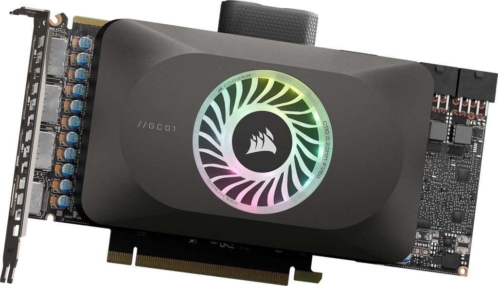 Corsair CX-9025001-WW, Blok wodny, Miedź, Nikiel, Szkło Zdjęcie produktu 