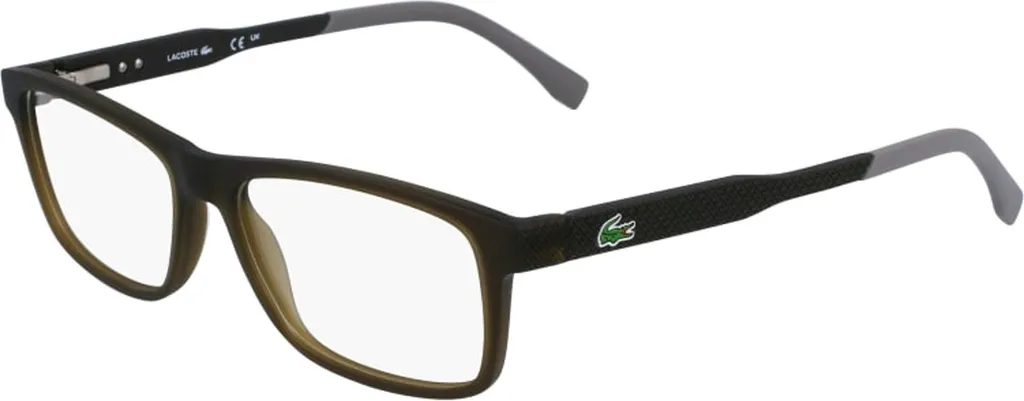 Lunettes Homme Lacoste L2876 Kaki pour Correction Optique Style Moderne