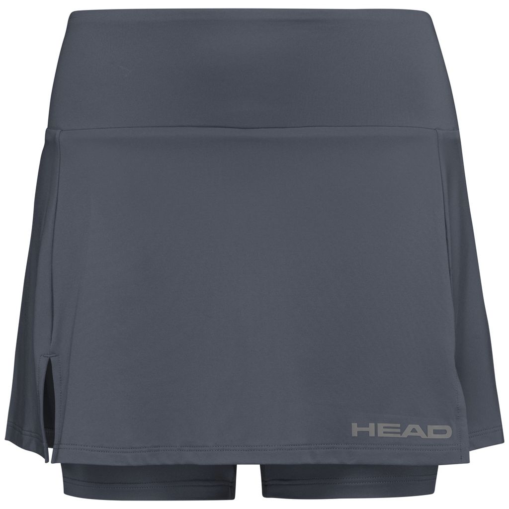 HEAD Club Basic Mädchen Tennisrock AN anthracite 140