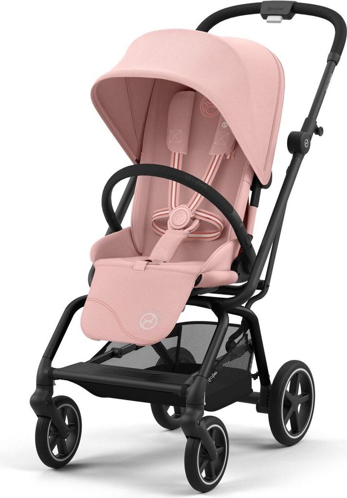 Cybex Gold Buggy Eezy S Twist+2 Black Frame Candy Pink