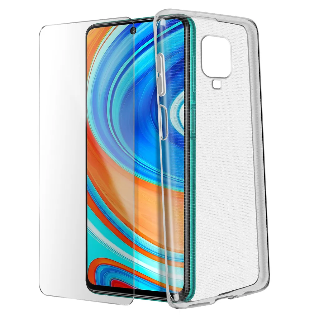 Pellicola Protettiva In Vetro Temperato REY Per Xiaomi Redmi Note 5 / Note 5 Pro - 2 Pezzi, Copertura Totale 3D, 9H, Nero - 2