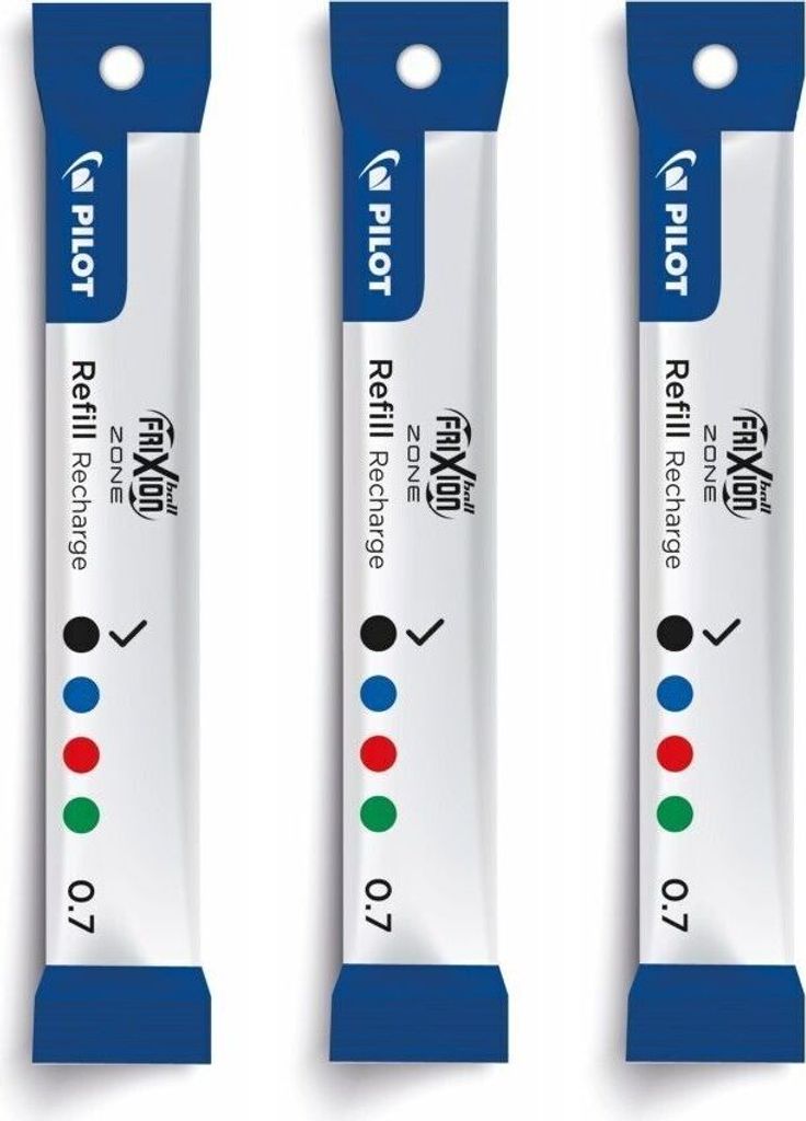 Pilot 3er-Set Großraum-Metall-Mine FriXion Zone 0.7 / M / Produktbild 