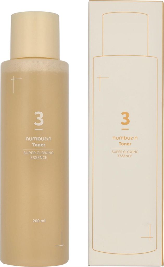Numbuzin No.3 Super Glowing Essence Toner 200 ml Obrázok produktu 