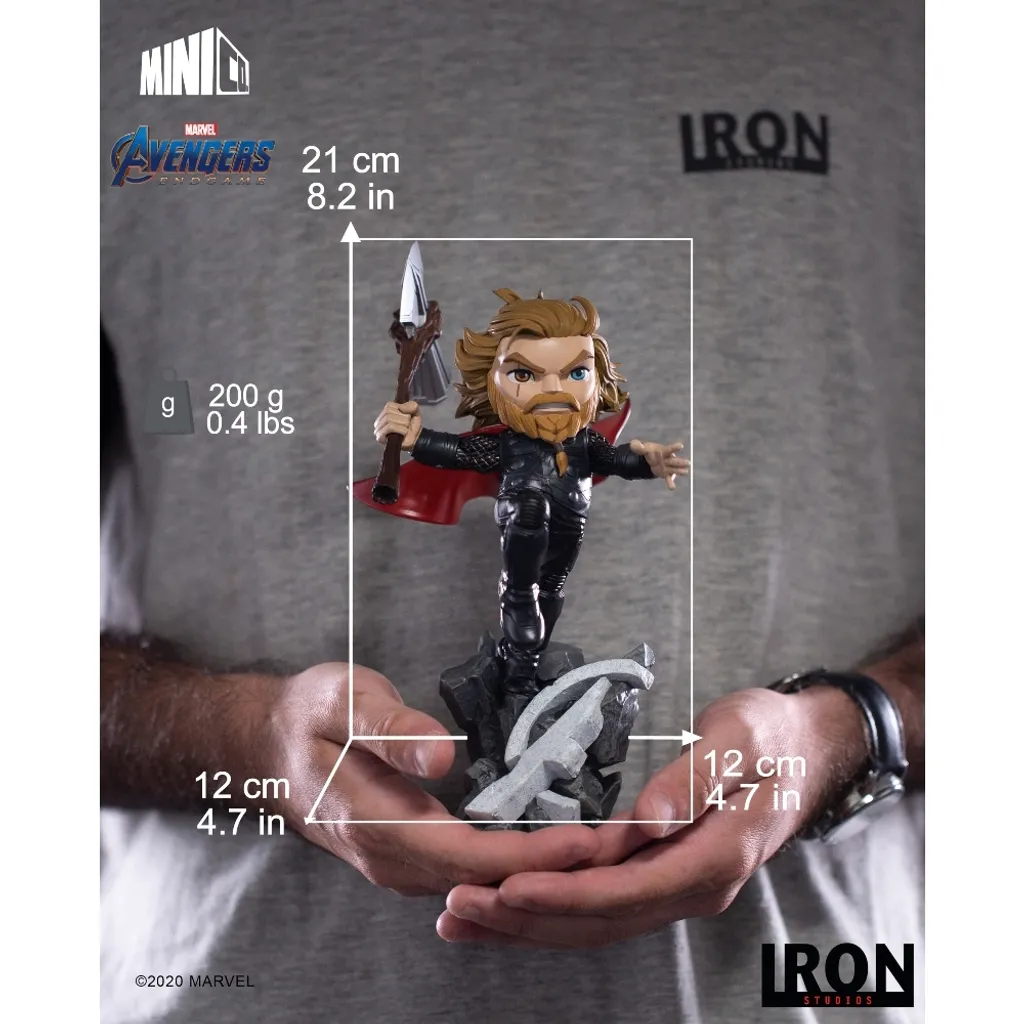 Figurine Thor Avengers Endgame Iron Studios Minico - Statuette PVC 15cm