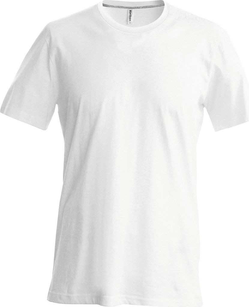 Kariban Herren T-Shirt Slim Fit RW706 (3XLarge) (Weiß)