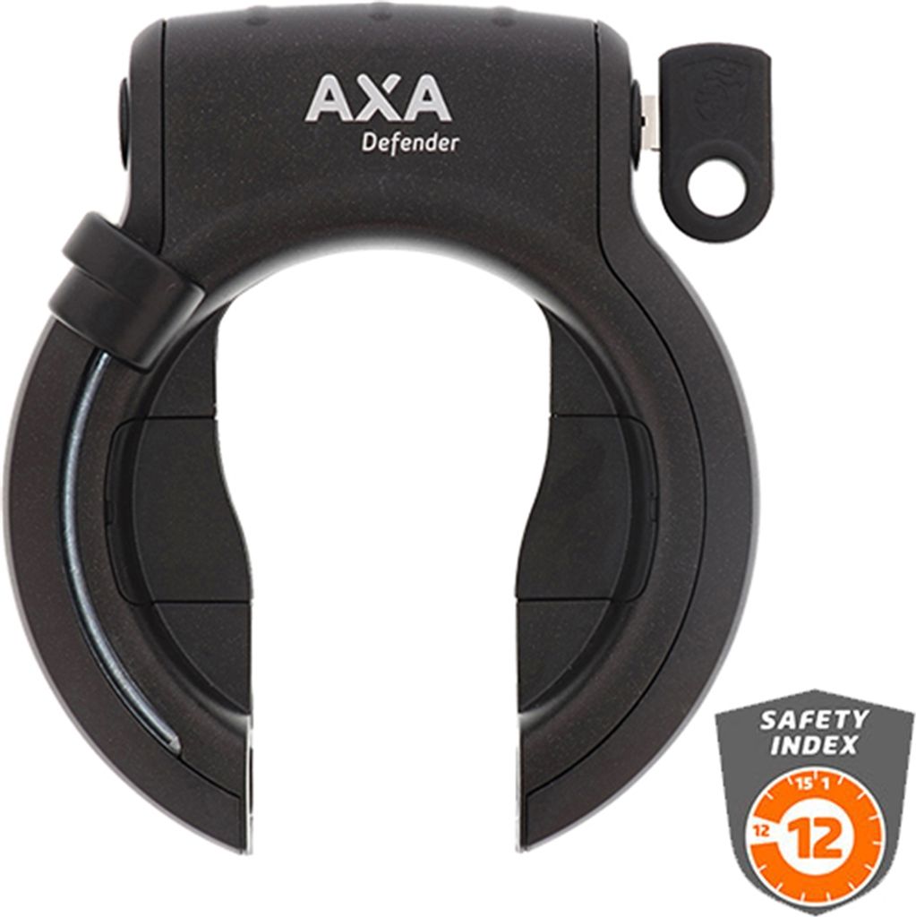 AXA NL Rahmenschloss Defender Retractable Rahmen schwarz