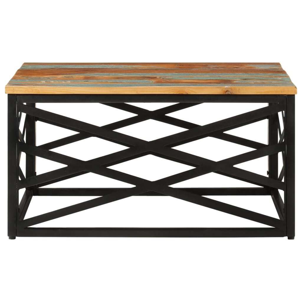"im Sonderangebot"Satztische/Couchtisch elegantes Design - Wohnzimmertisch - 68x68x35cm Altholz Massiv - Couchtische DEMöbel194684