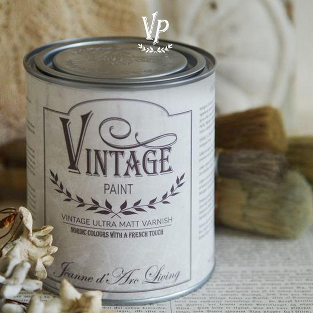 Vintage Paint Kreidefarbe Top Coat Varnish – Wasserbasierter Klarlack – 700 ml – Möbel, Holz, Böden & Treppen Schutzlack - Varnish Ultra Matt