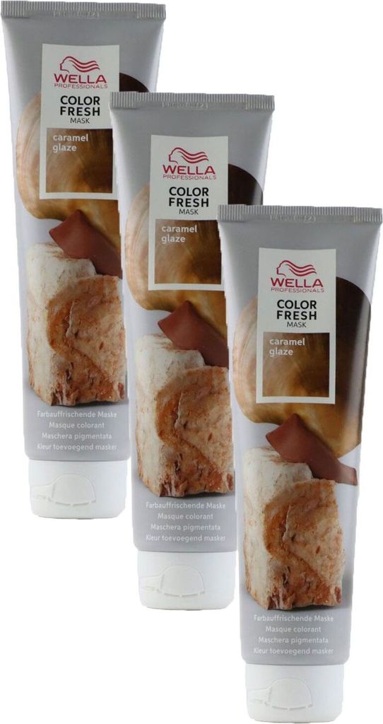 Wella Color Fresh Mask 3 x 150 ml Tönungsmaske Farbmaske Produktbild 