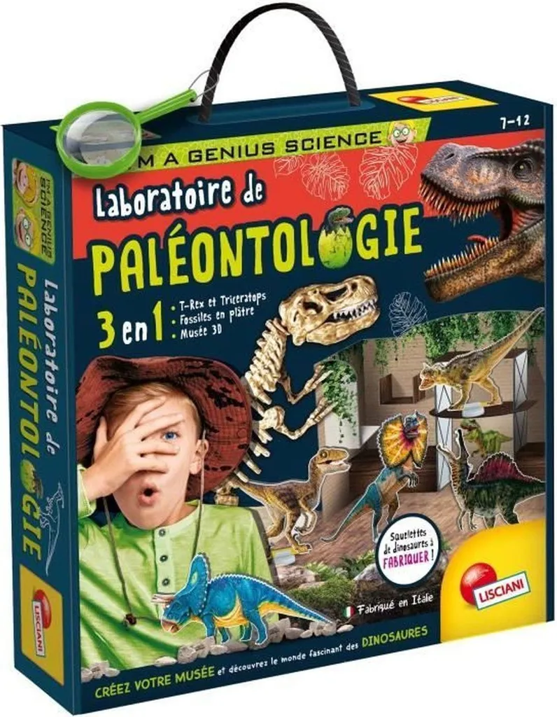 Génius Science La Science de la Paléontologie Lisciani Jeu Scientifique