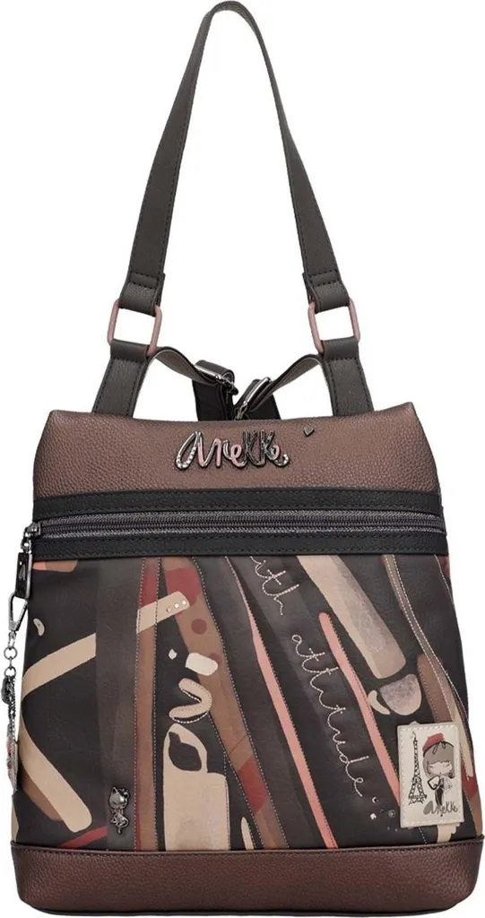 Zaino Donna Anekke Parisian: Sistema Anti-Theft e Design PU Premium