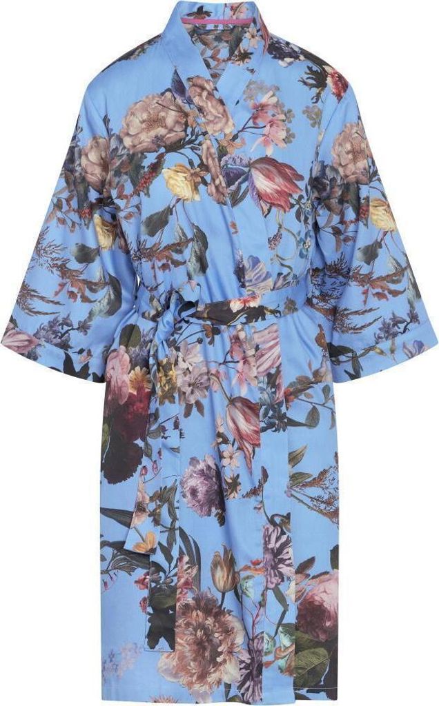 Essenza Satin Kimono Sarai Isabelle  Farbe Azur Blue Größe Produktbild 