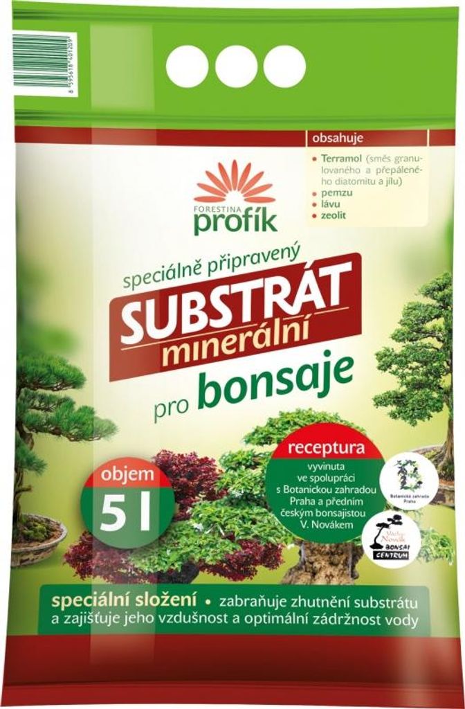 Nohel Garden Substrát FORESTINA PROFÍK pro bonsaje 5l Obrázek produktu 