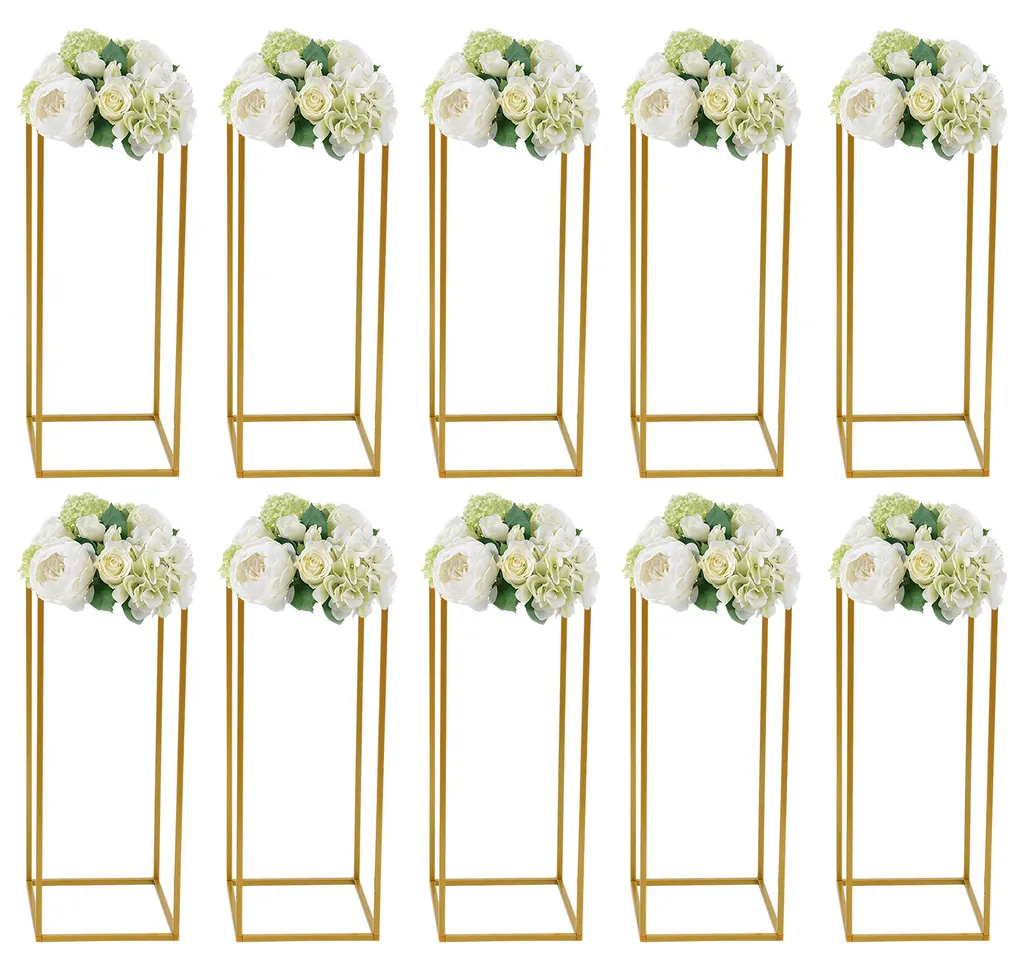 Support de fleurs doré montage rapide design chic modèle M résistant
