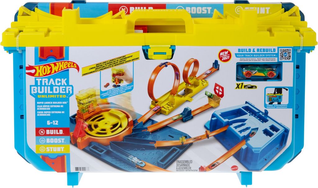 Mattel GVG11 Hot Wheels Track Builder Unlimited Rennbahn Obrázek produktu 