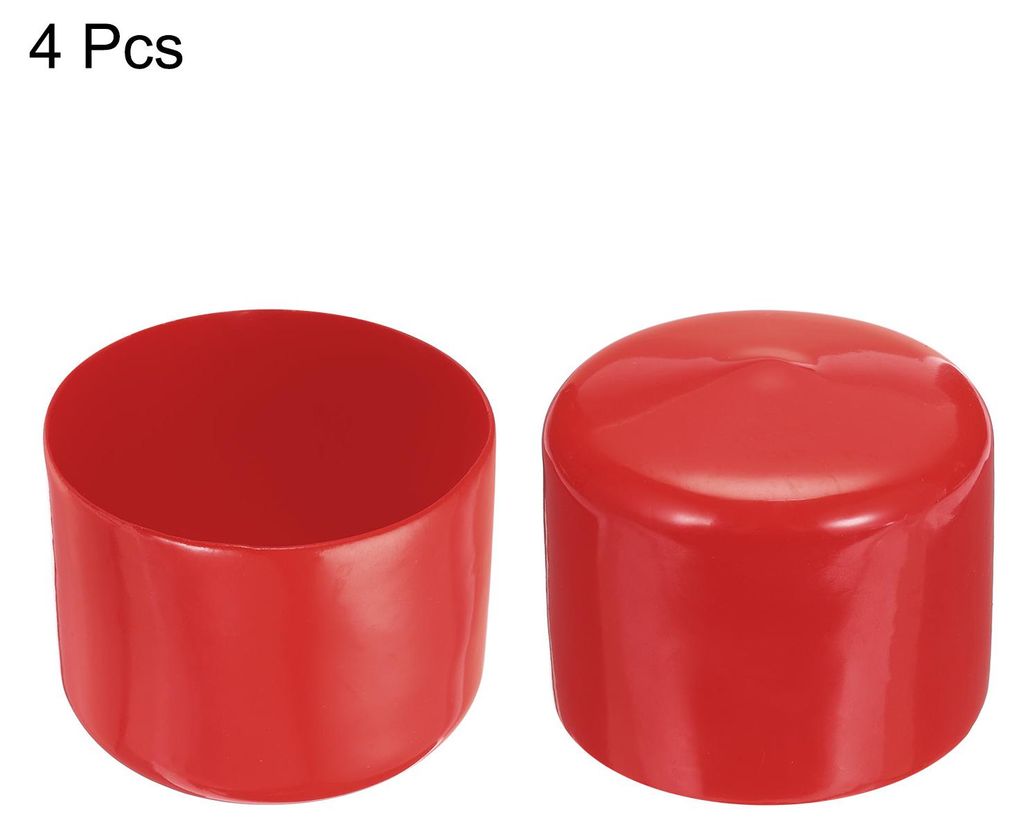 4 Stš¹ck Gummi Endkappen 57 mm ID Gummikappen, Rohrstopfen Rund Pfostenkappe Zaunpfosten Stuhlbeinkappen Fu?kappen Verschlusskappe Gleiter fš¹r...