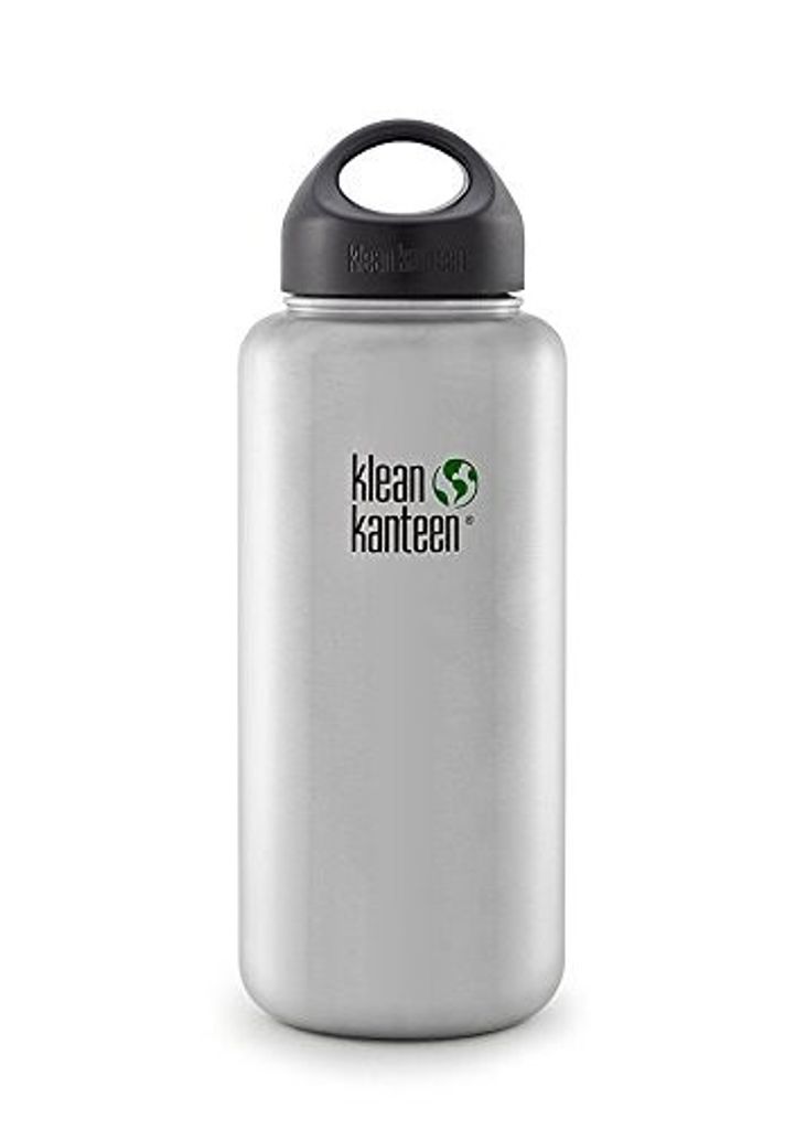 1182ml/40oz Kanteen®Wide (Stainless Loop Cap)Farbe: Brushed Image du produit 