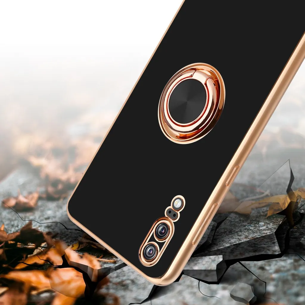 Huawei Mate 20 Pro Cover Antiurto Cadorabo - Vetro + TPU Nero