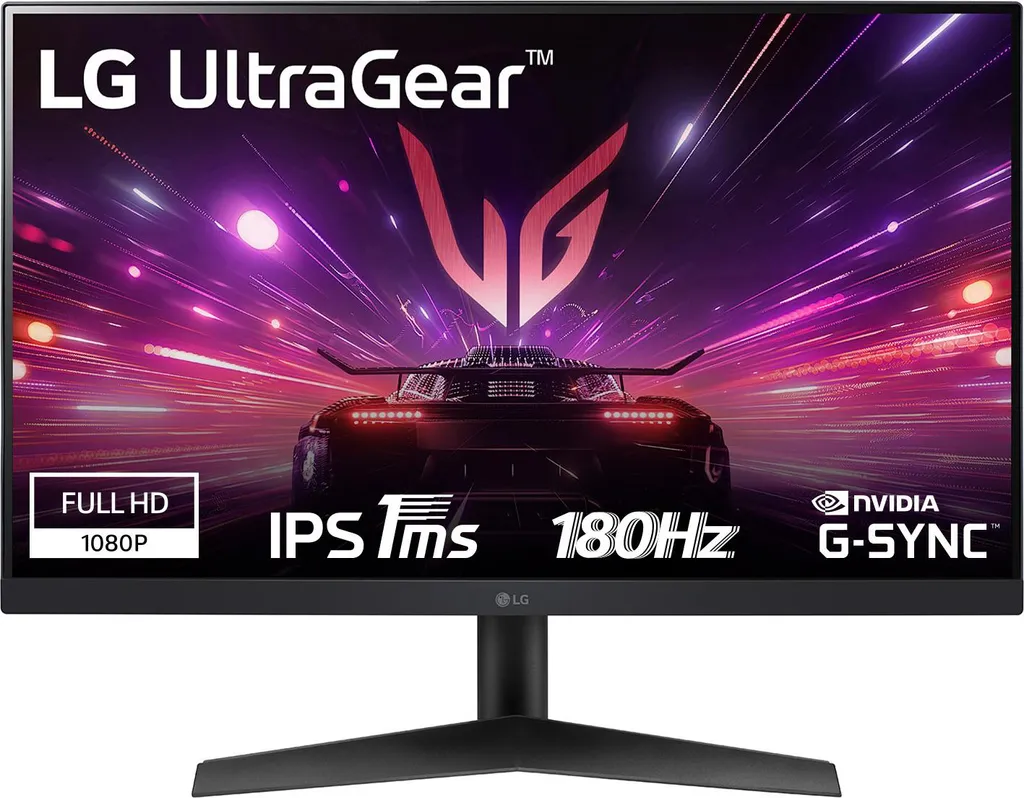 Écran PC LG UltraGear 24GS60F-B pour le jeu vidéo et le télétravail