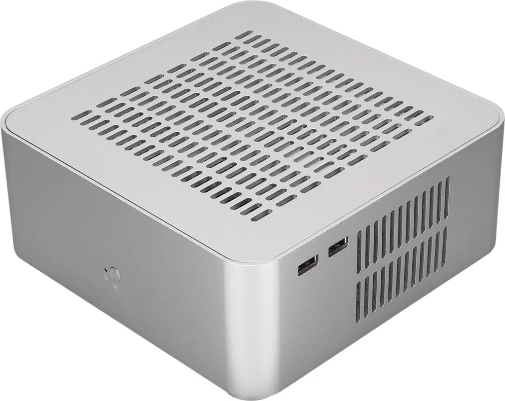Boîtier ordinateur de bureau mini HTPC élégant pour home vidéo et salon