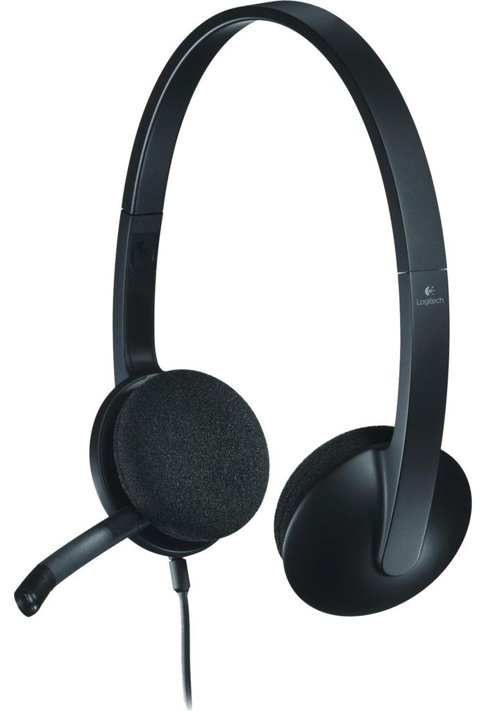 Logitech 981-000475 Hoofdtelefoon H340, zwart Productafbeelding 