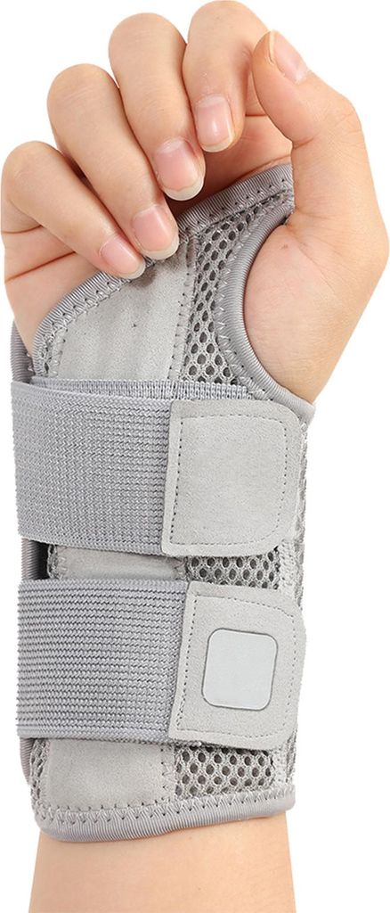 Handgelenkbandage mit 2 Gurten für Damen und Herren, verstellbare Handgelenkschiene zur Stabilisierung bei Sehnenscheidenentzündung, Arthritis un...