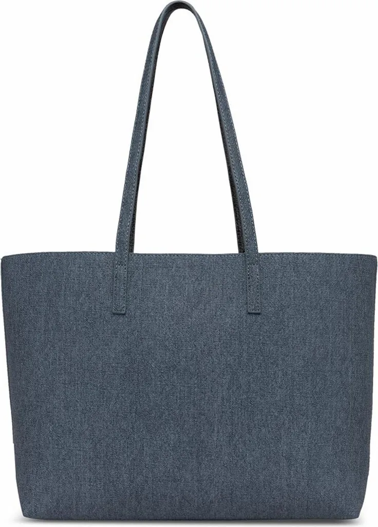 REPLAY borsa a tracolla borsa shopper Shopper Blue Denim + Black Denim