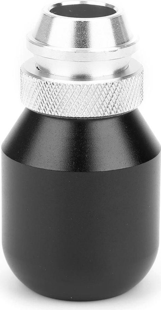 Teleskop-Schaltknauf, universell verstellbar, mattierte Aluminiumlegierung, schwarz, Upgrade-Schaltkopf