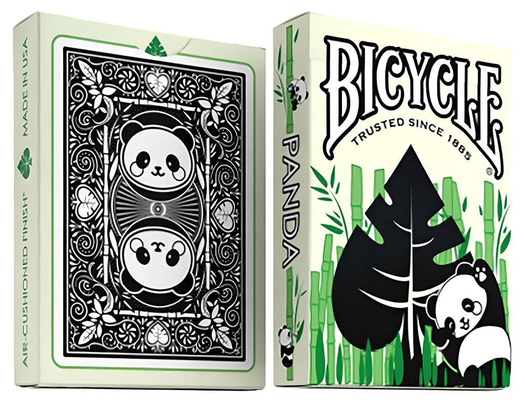 Bicycle Panda (Designer Spielkarten, Poker, Skat...)