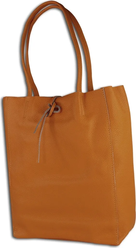 Sac Shopper Toscanto OTT112SN en Cuir Véritable avec Grand Volume