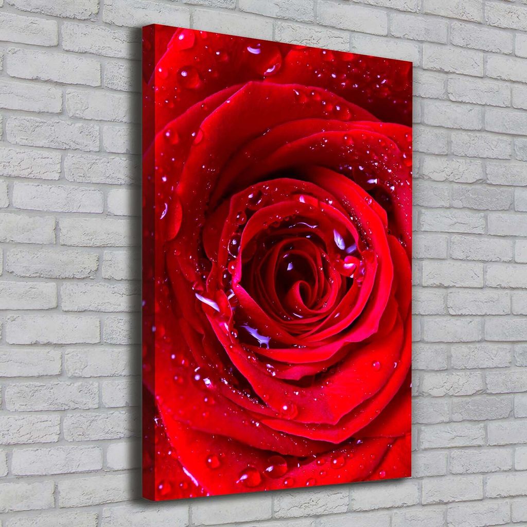 Tulup Leinwandbild - 70x100cm - Wandkunst - Drucke auf Leinwand - Leinwanddruck - Wohnzimmer Wanddekoration XXL - Wohnung Deko Kunstdrucke - Blum...