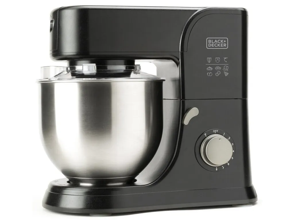 Robot Pâtissier pour Pains et Gâteaux Black+Decker BXKM1001E 1000W